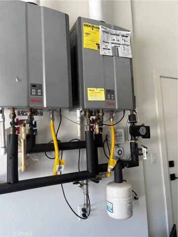One of the tankless water heater was replaced in 03/25. A hot water circulating pump.