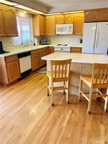 Kitchen View from dining area