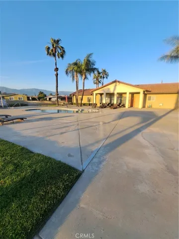 clubhouse rear recreational area