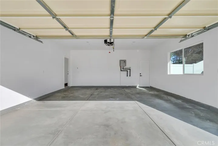 Garage w Tankless Water Heater
