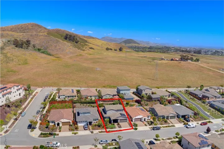 Home is located in one of the newer development areas and backs up to the beautiful open space.