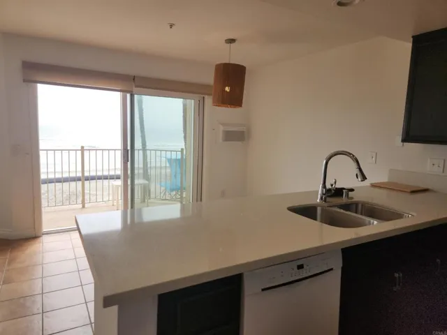 Watch the ocean while doing the dishes!