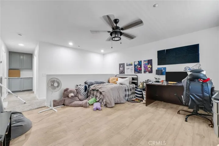 loft used as a bedroom