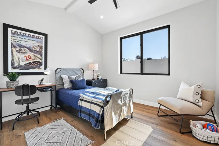 Versatile Bedroom Space – Light-filled and serene, this bedroom is ideal as a guest room, office, or cozy personal escape.