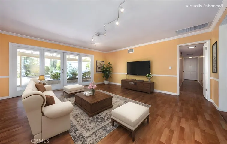 family room off kitchen or dining option