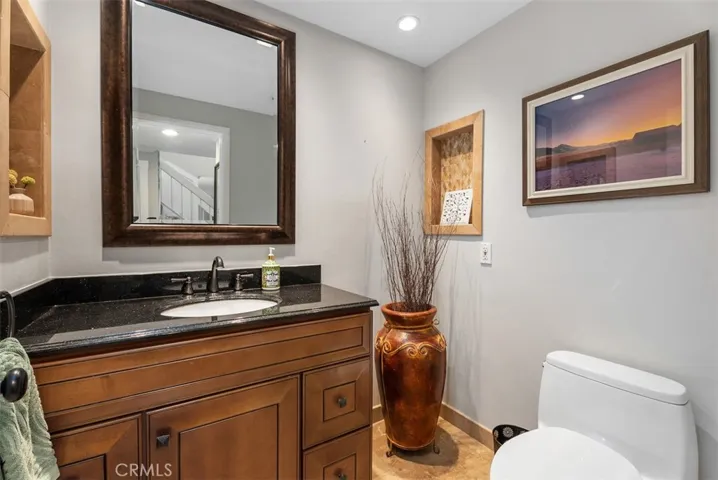 Downstairs bathroom.