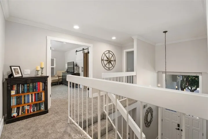 Upstairs hallway.