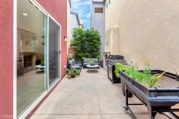 Private patio with fireplace & gas BBQ hookup.