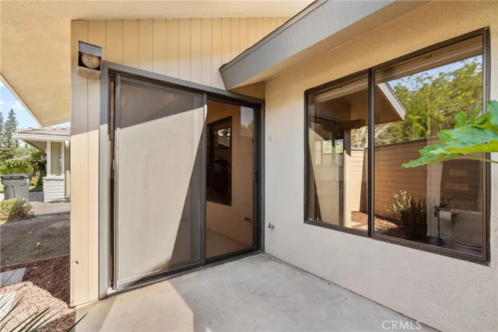 1st floor outdoor patio from downstairs bedroom