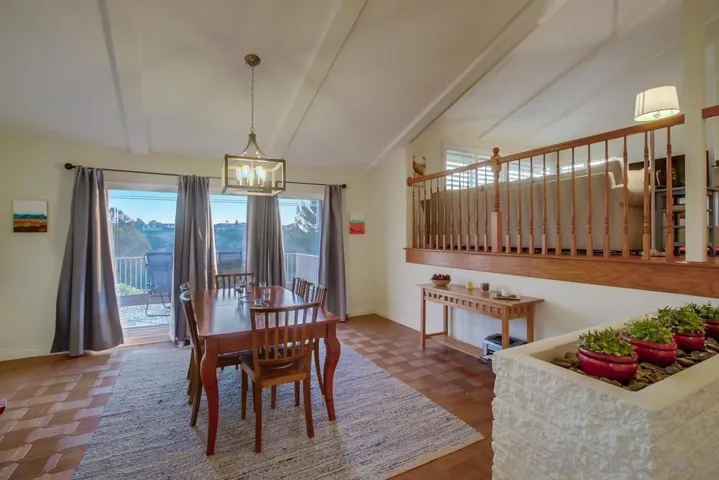 Separate dining room wit awesome views!