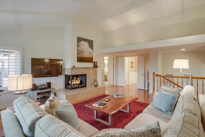 Cozy gas fireplace for cooler evenings!