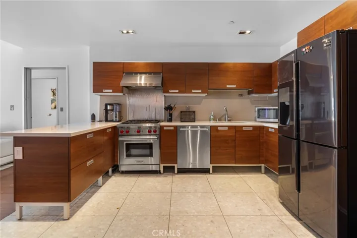 Open concept kitchen