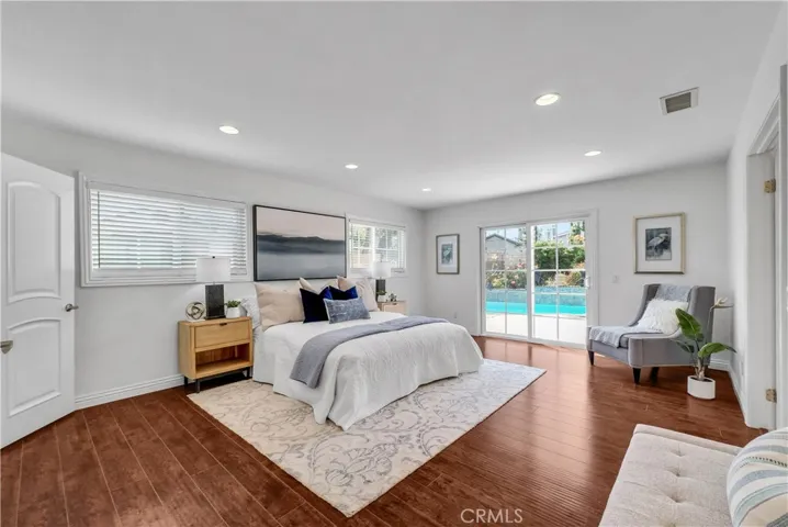 Downstairs Primary Suite with Walk-In Closet