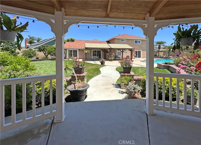 From Gazebo Looking Back to House