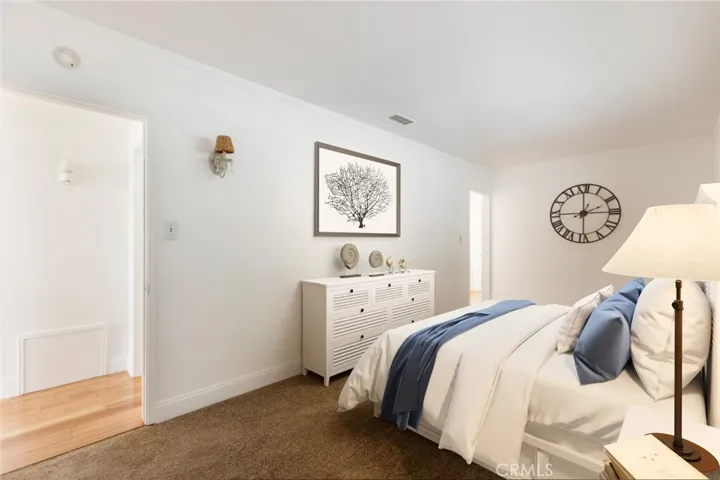 Virtual Staging of right side bedroom