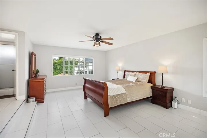 Large upstairs primary bedroom.