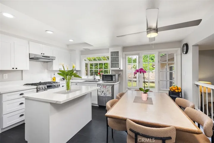 Large remodeled kitchen.