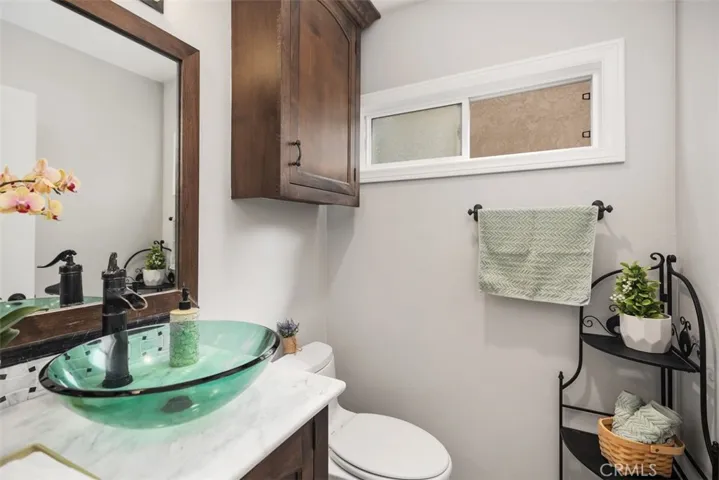 Second main floor bathroom.