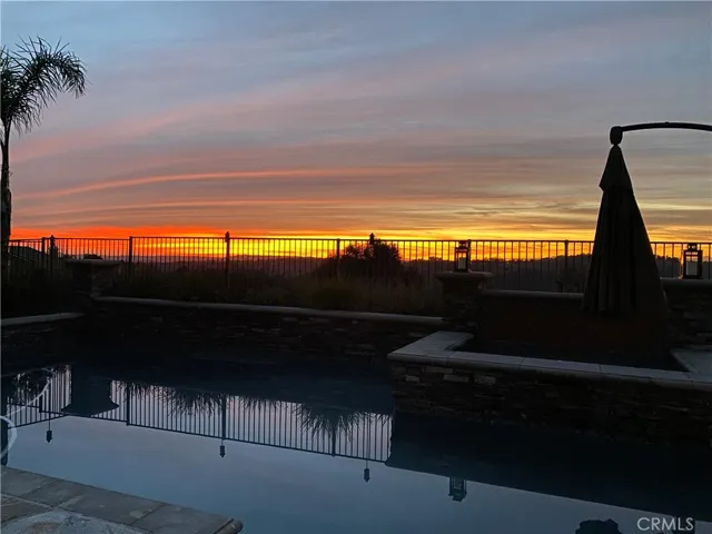 Spectacular sunset views