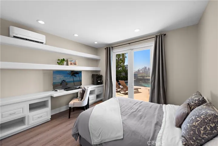 Downstairs Office/guest suite.
