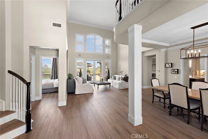Remodeled open concept with new flooring throughou