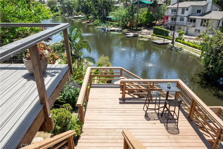 easy access from the stairs to get to your private dock