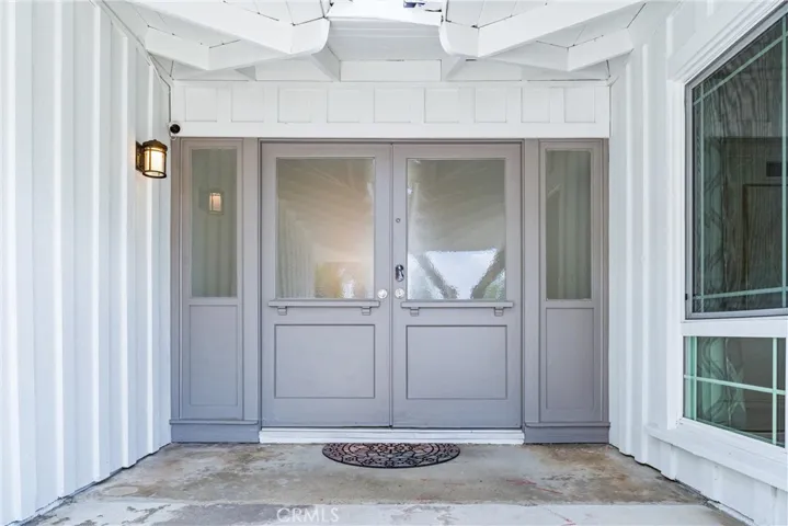 Double door entry with large front porch!