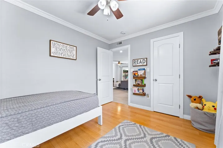 Bedroom #3 has a large walk-in closet!