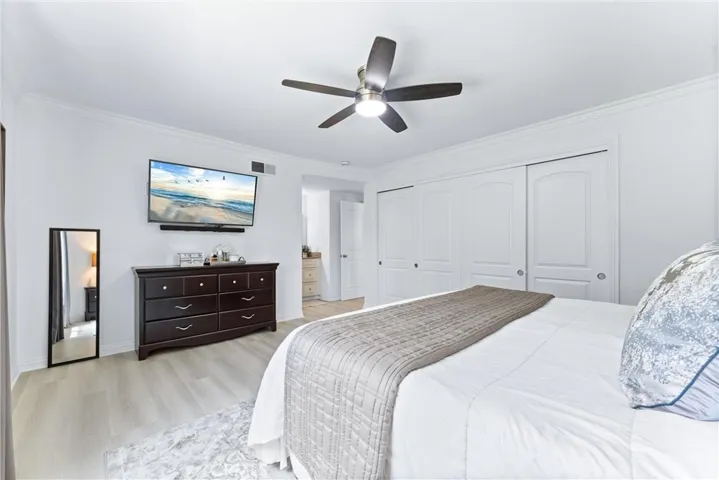 Primary suite with large closet and attached en suite!