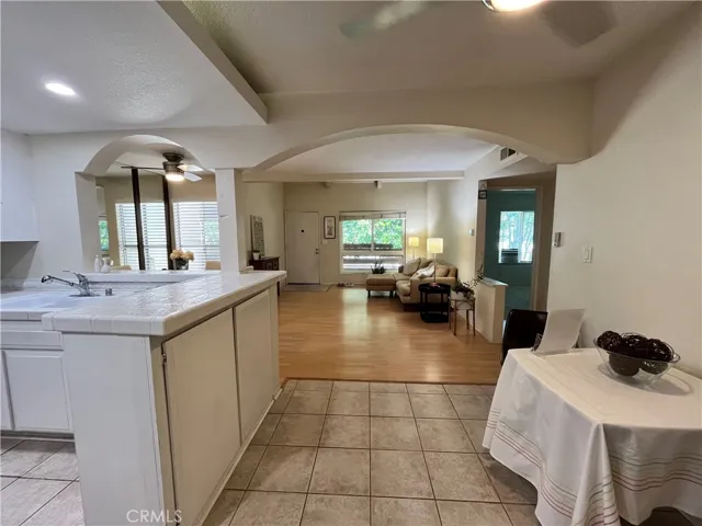 Looking towards living room