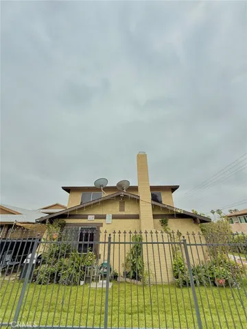 FRONT VIEW, OF APARTMENT BUILDING