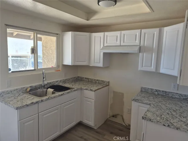 Unit A just got new kitchen cabinets, May 2026.