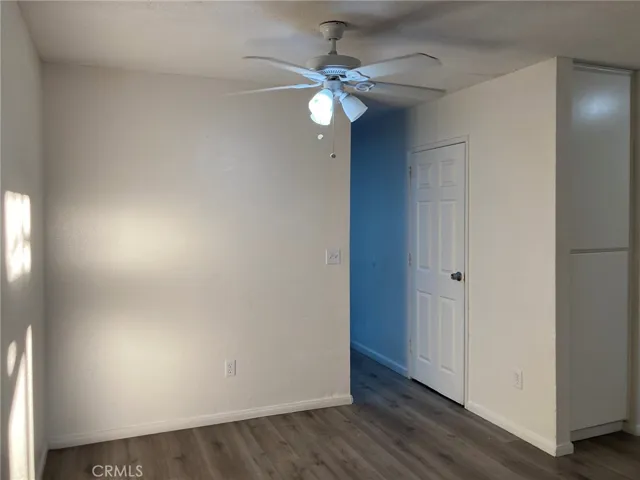 Unit B - Closer view, coat closet to the right