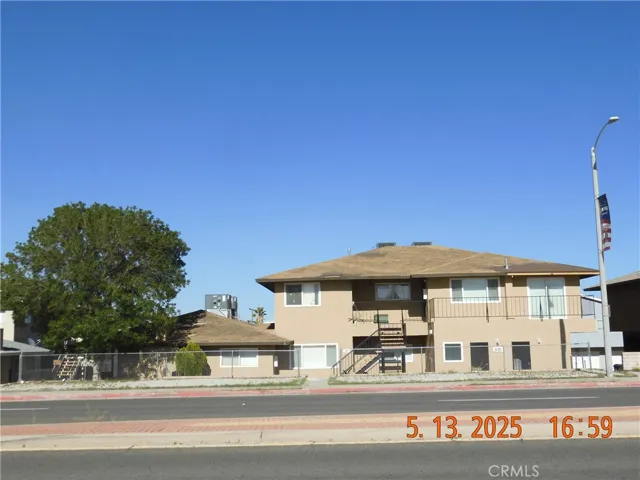 Looking across the street at the front of the property.
