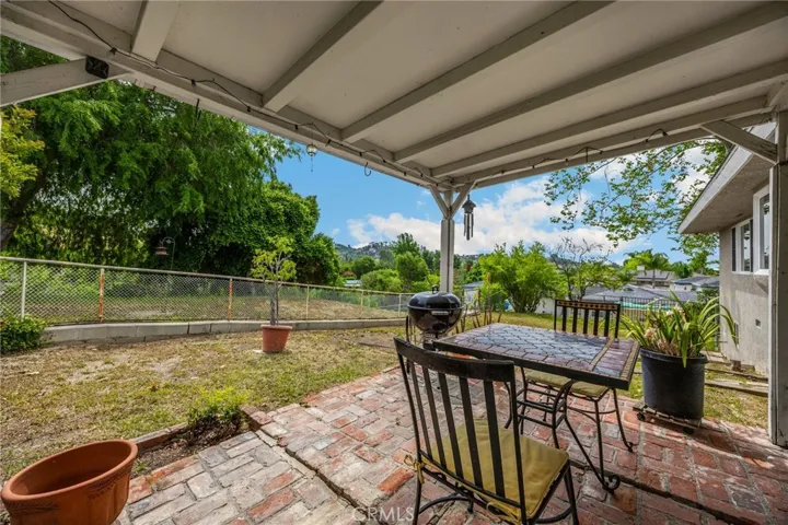Back patio
