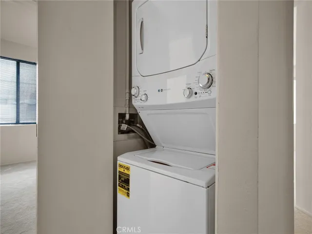 Convenient in unit stackable, washer, and dryer