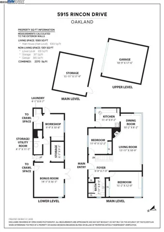 5915 Rincon Drive, Oakland, California 94611