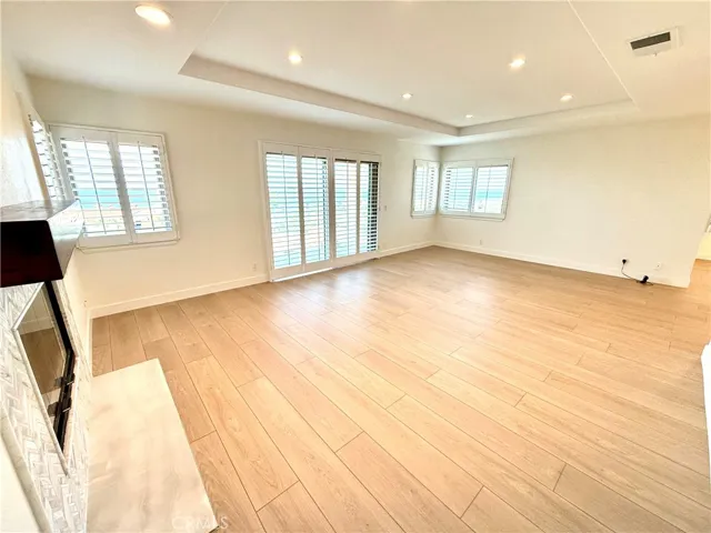 Living room on the second floor