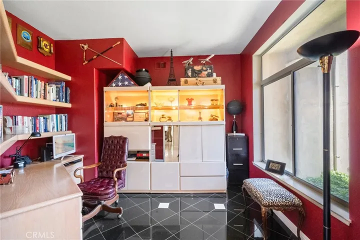 Downstairs office, could have been 4th bedroom in original plans.