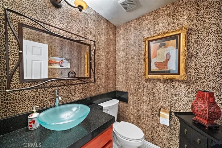 Down stairs bathroom.
