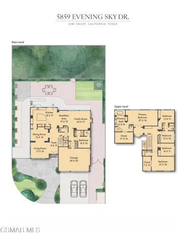 5859 Evening Sky Drive, Simi Valley, California 93063