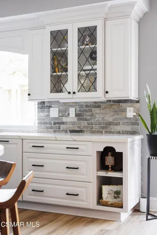 Beautiful Backsplash and Cabinetry