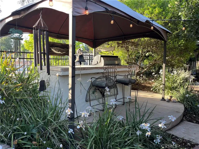 Built in BBQ/bar