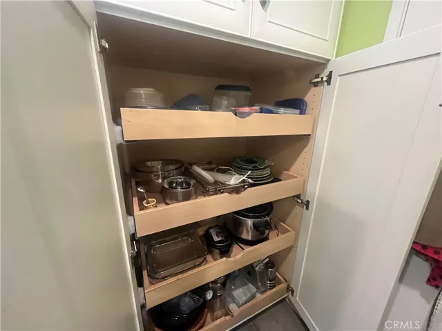 Pull outs in pantry