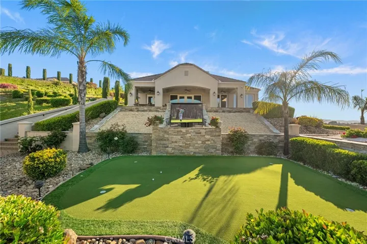 Putting Green and Guest House