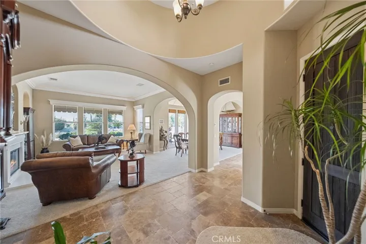 Main Home Interior arches - Living Room