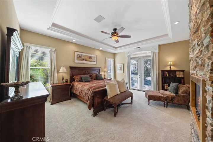 Primary Bedroom with Fireplace