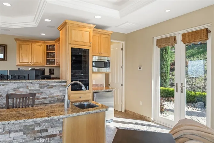 Kitchen area at Studio Home
