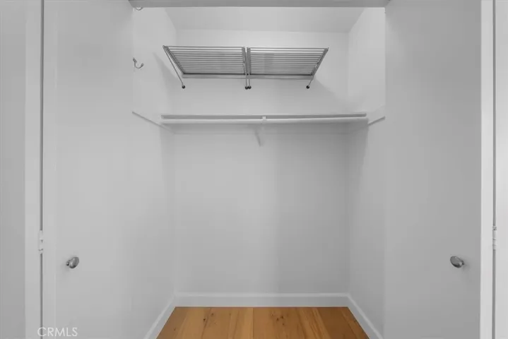 One of two primary bedroom closets