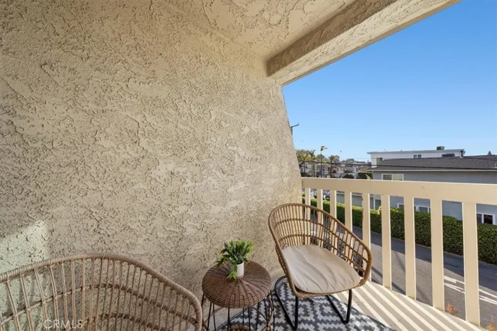 Private balcony